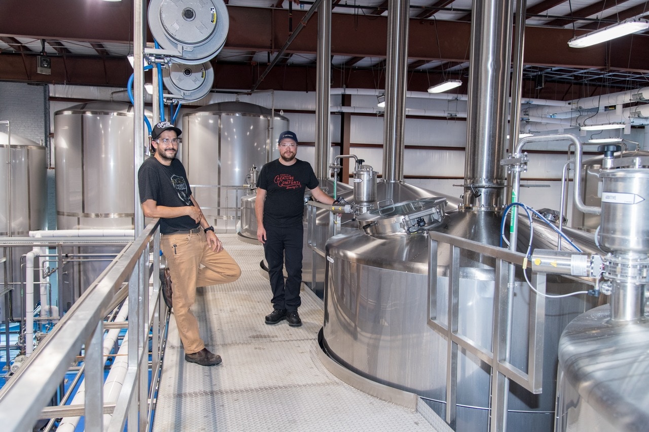 El maestro cervecero Adam Beauchamp se entusiasma por el nuevo CombiCube B: «De hecho nunca hemos tenido que desechar un lote de mosto caliente, ni siquiera el primero».