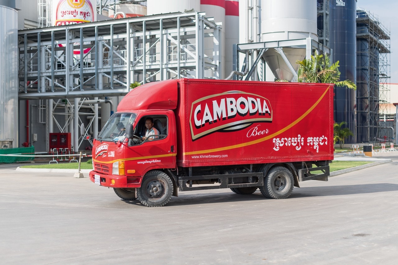 Khmer饮料公司的目标是到2022年占据45%的市场份额。分布在全国各地的29家外部分销商将为此提供支持。