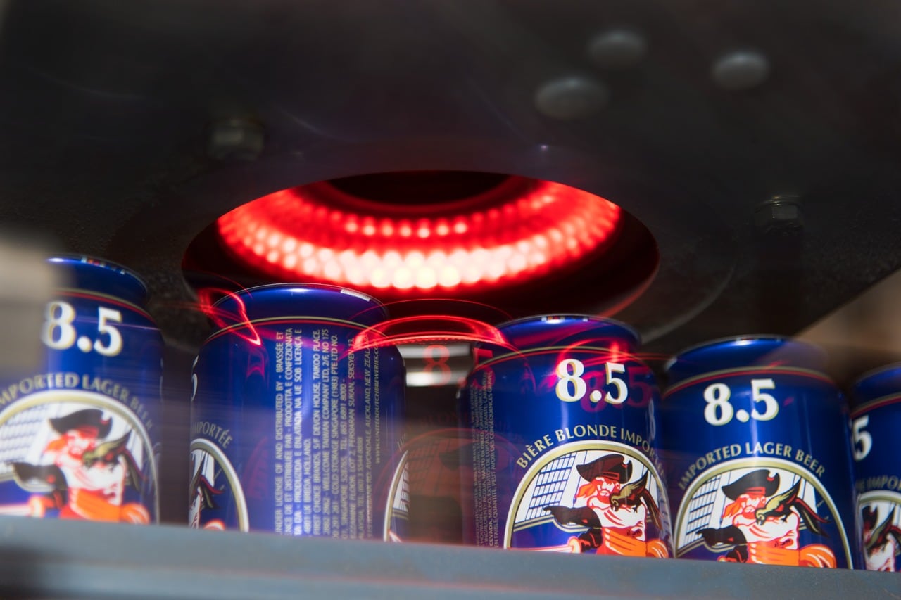 About 60 per cent is exported, predominantly in cans.