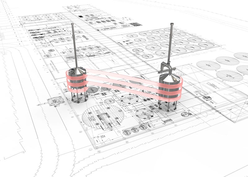 可持续酿造工艺的基础条件已经具备：从 2022 年起， 所有新建的斯坦尼克糖化间都将为 EquiTherm 准备就绪