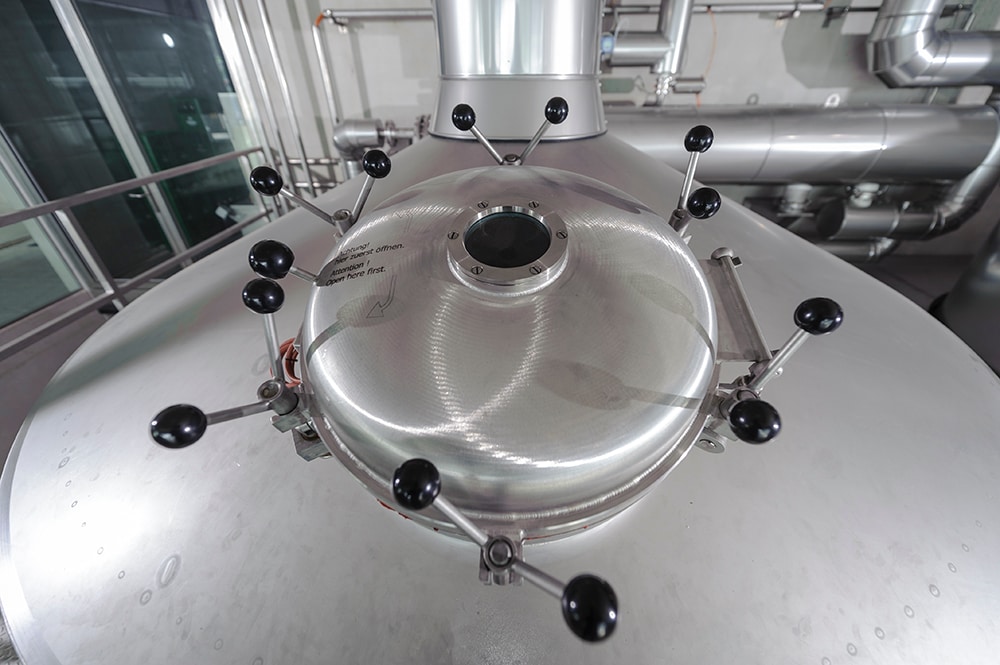 Equitherm热能平衡系统在酿造过程中从煮沸锅获得能量，将其用于其它位置。 