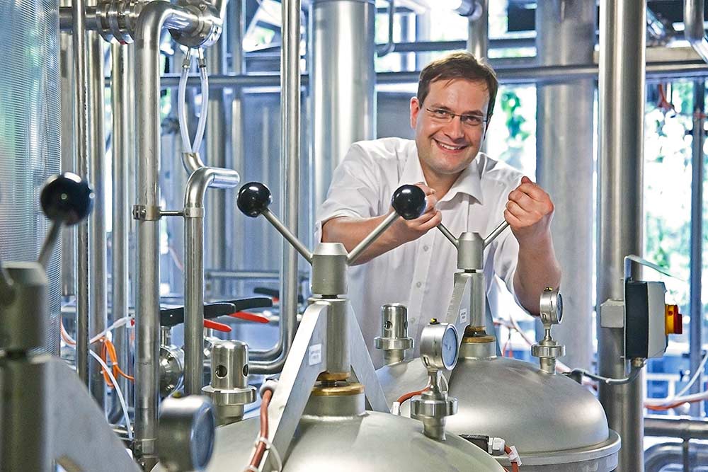 “全部糖化流程可以节省15%的能源”，酿酒师Peter Kaufmann解释说。 